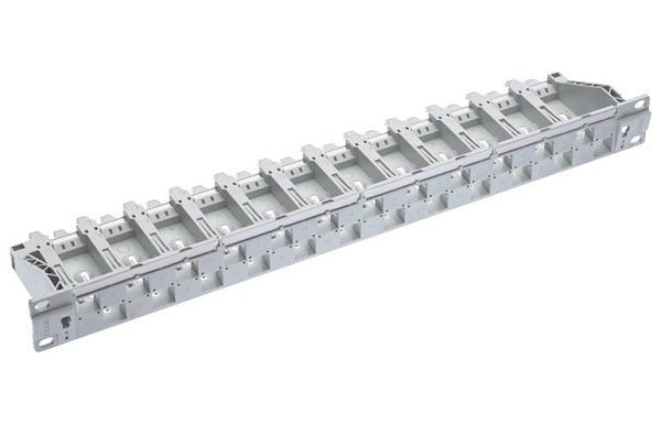 Патч панел 24xRJ45 неекраниран Cat.5/6, 19" 1U, незареден