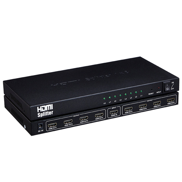 HDMI Splitter 1x8 EU Plug TT-SP03