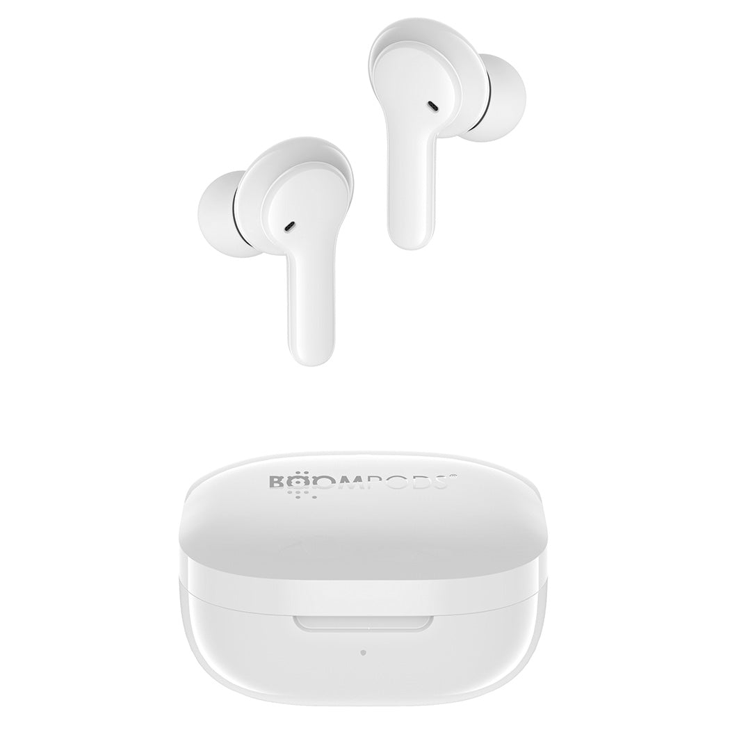 WIRELESS слушалки Bassline Compact - White