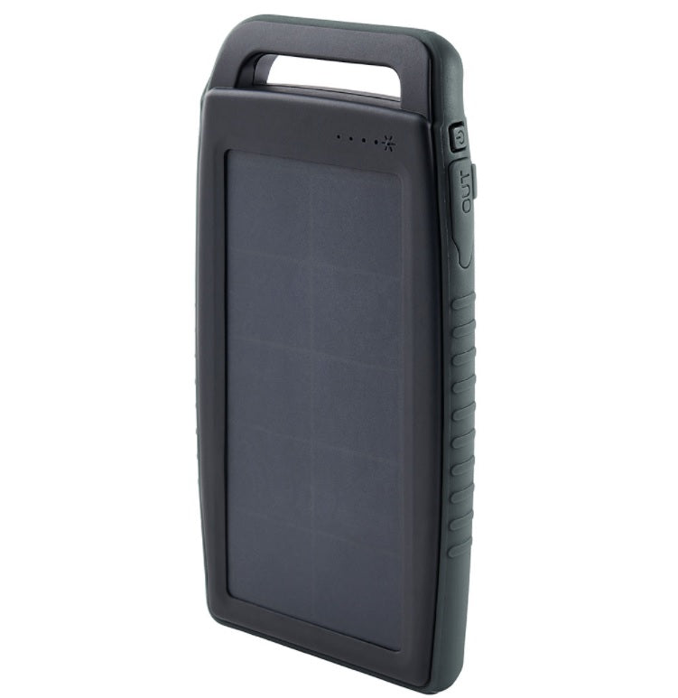 Solar 10000mAh Powerbank White